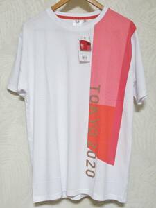 【タグ付き未着用】 TOKYO2020 パラリンピック ロゴ サイドデザインTシャツ 桜 LLサイズ 東京オリンピック 公式ライセンス品 【送料無料】