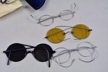 ★昭和レトロ・1930s・古い眼鏡・めがね・いろいろ5点/ジャンク扱いにて_画像2