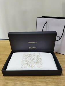 【未使用品】CHANEL シャネル ポーチ 小物入れ 化粧ポーチ ノベルティ ノベルティポーチ 箱付き 紙袋付き