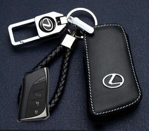 Lexus専用 キーケース レザー製 LEXUS キーCover Key holder LS UX NX LC LX LBX RX RZ LM GX ES Smart key キーレス