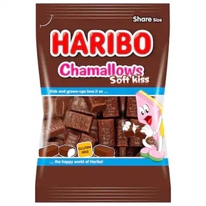 ハリボー チョコマシュマロ HARIBO Chamallows soft kiss 200g