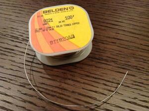 Belden 8021 コンデンサー リード延長線 50cm 新品 (在庫10)