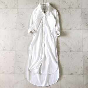  beautiful goods! Madison blue oks button down long shirt One-piece white lady's Madisonblue high class 