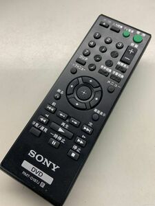 【wy-11-097】ボタン欠損有　SONY　ソニー DVDプレーヤー用リモコン　RMT-D187J (DVP-SR200P用)リモコン