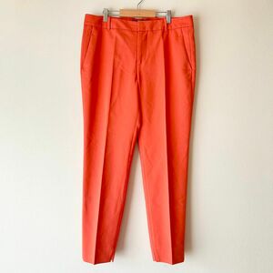 美品　ZARA woman センタープレスパンツ　オレンジ　40