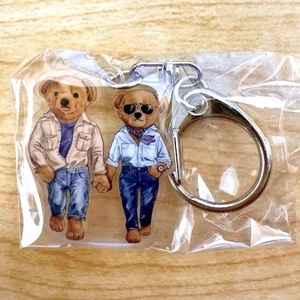  not for sale Polo Ralph Lauren Polo Bear - acrylic fiber key holder cup ru Bear / Gacha Gacha Novelty -