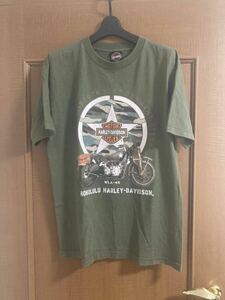 Harley-Davidson ハーレーダビットソン　　tシャツ　　　ハワイホノルル