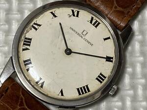 UNIVERSAL GENEVE universal june-b84210/07 hand winding Rome n wristwatch 