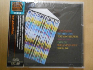 CD The Directions 「(S.T.)」 国内盤 VICP-62008 シュリンク残存 美盤 帯に軽い爪痕 解説・歌詞は綺麗