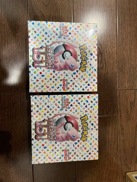 ポケモンカード　151 BOX シュリンク付き