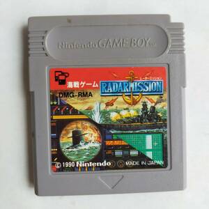 [同梱可]レーダーミッション GameBoy ゲームボーイ 動作確認済・端子清掃済[GB8494_339]