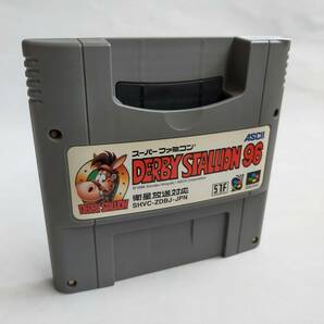 ダービースタリオン96 スーパーファミコン 動作確認済・端子清掃済[SFC6017_784]