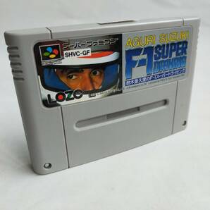 鈴木亜久里スーパードライビング スーパーファミコン 動作確認済・端子清掃済[SFC6532_794]