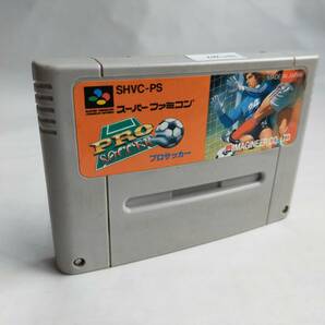 PRO SOCCER スーパーファミコン 動作確認済・端子清掃済[SFC6521_282]