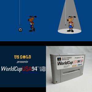 ワールドカップUSA’94(サッカー) スーパーファミコン 動作確認済・端子清掃済[SFC5774_143]