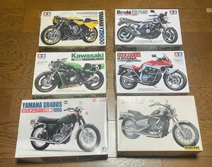 タミヤ アオシマ 1/12 バイク プラモデル ホンダ ヤマハ カワサキ スズキ STEED スティード SR CB KR YZR GSX カタナ カスタムチューン