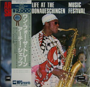 A&P●●LP Live At The Donaueschingen Music Festival / Archie Shepp アーチー・シェップ