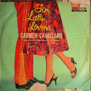 A&P●●LP FROM LATIN LOVERS ラテン・アメリカ音楽　愛好家のために / CARMEN CAVALLARO カルメン・キャバレロ