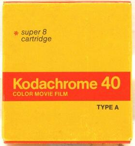 A&P*KODACHROME 40 / TYPE A / 8mm лента : новый товар 