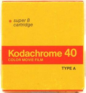 A&P*KODACHROME 40 / TYPE A / 8mm tape : new goods 