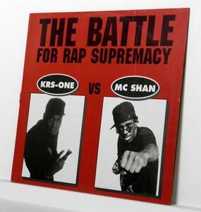 A&P▲LP KRS-ONE VS MC SHAN / THE BATTLE FOR RAP SUPERMACY
