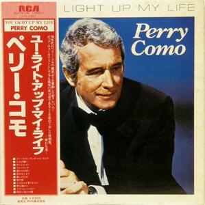 A&P▲LP PERRY COMO / YOU LIGHT UP MY LIFE