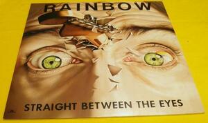 A&P▲LP RAINBOW/STRAIGHT BETWEEN THE EYES/USED