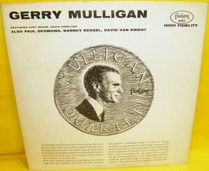 A&P▲LP GERRY MULLIGAN/MULLIGAN QUARTET〔USED〕