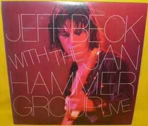 A&P▲LP JEFF BECK WITH THE JAM HAMMER GROUP LIVE〔USED〕