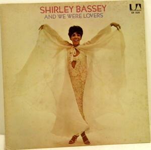 A&P▲LP SHIRLEY BASSEY / AND WE WERE LOVERS