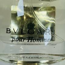 【OFS-912YK】1円～ BVLGARI Pour Homme ブルガリ プールオム オードトワレ Made in Italy 香水 30ml 残量約7割 香水 フレグランス _画像7