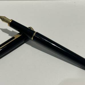 【OMO269YB】PILOT パイロット CUSTOM カスタム ペン先 14K 585 刻印有 黒 ブラック 万年筆 筆記用具 文房具 中古 筆記未確認の画像1