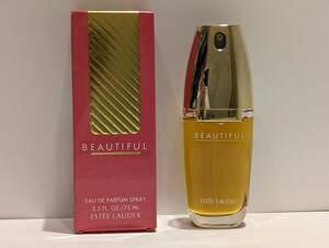 【OMO486KY】ESTEE LAUDER BEAUTIFUL / エスティーローダー ビューティフル オーデパフュームスプレー 75ml 香水 コスメ ※残量9割以上 