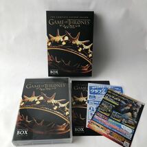 ▲ 6枚組 DVD BOX ゲーム・オブ・スローンズ 第二章 王国の激突　DVD コンプリート ボックス 初回限定版 セル版 海外 テレビ ドラマ_画像1