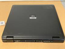 富士通 FMV-C2200 FMVYNC120 Celeron M530/1GB/DVDRW BIOS起動,ジャンク(Windows vista)ノートパソコン15型 FUJITSU/LIFEBOOK まとめ可(22)_画像3