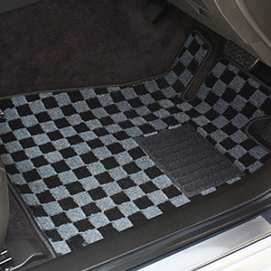  floor mat Deluxe type check * gray VW Tiguan H20/09-H29/01 right steering wheel 