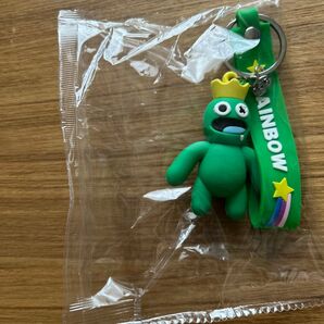 レインボーフレンズ キーホルダー ロブロックス 緑 グリーン 大人気 Roblox ストラップ ゲーム 匿名配送 ③