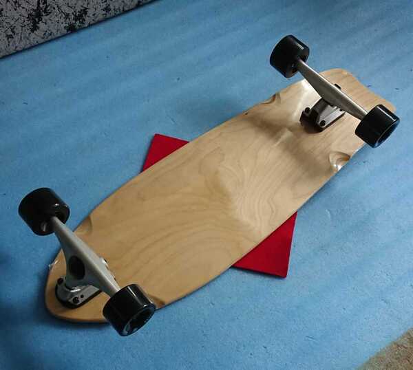 激安大放出!豪華純正スラスターT字ツール激安同送!<税送料¥3290込み>WOOD 31.5-ミディアムクルーザー 前後カービングT搭載! zs