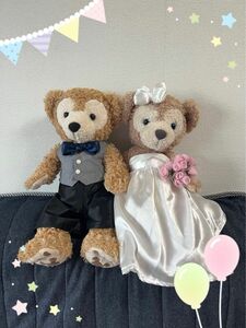 ダッフィー シェリーメイ ウエディング コスチューム 結婚式 衣装　試作品お値下げ中