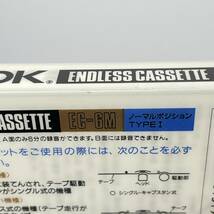 未開封■TDK エンドレスカセットテープ EC-6M ENDLESS CASSETTE■135_画像6