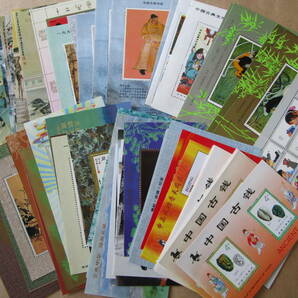 ★中国 切手風の記念シート（すべて切手ではありません） 66枚 ★の画像1