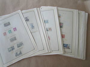 * France. old stamp used . approximately 670 sheets 1930 year about ~*