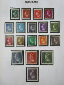 * Holland stamp unused approximately 200 sheets settled approximately 125 sheets not yet small size 11 seat *