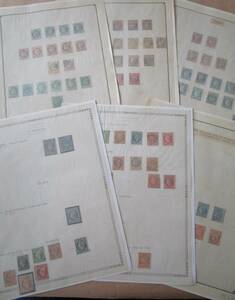 * France. old stamp used .92 sheets 1850 year about ~*
