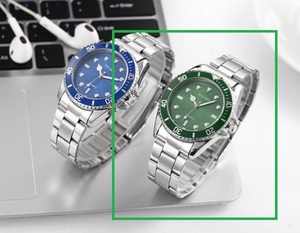 ■送料無料■新品♪ミリターリービジネス腕時計グリーン緑/防水30m【ディーゼル カシオ オメガ セイコー 福袋】