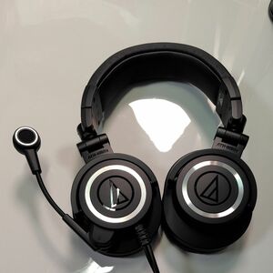 【新品未使用】オーディオテクニカ ATH-M50xSTS ヘッドセット有線 XLR コンデンサーマイク ヘッドホン部: 3.5mm