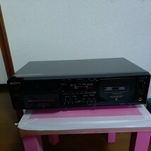 SONY ソニー ダブルカセットデッキ　TC-WE675 動作品_画像3