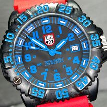 LUMINOX ルミノックス Navy SEALs ネイビーシールズ 3050シリーズ 3053 カラーマークシリーズ 腕時計 クオーツ アナログ ダイバーズ メンズ_画像1