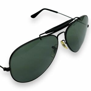 Ray-Ban レイバン サングラス 眼鏡 小物 アイウェア ファッション ブランド ケース付き ティアドロップ OUTDOORSMAN AVIATION グリーンの画像6