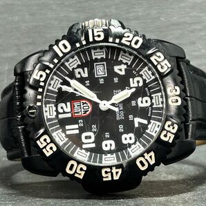 LUMINOX ルミノックス Navy SEALs ネイビーシールズ 3052 カラーマークシリーズ 腕時計 クオーツ アナログ カレンダー ダイバーズ メンズの画像4